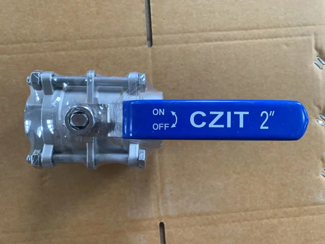 1000 Wog 2PC 3PC Stainless Steel 2205 304 316 CF8 CF8m Socket Weld NPT Bsp BSPP BSPT Female Thread Screwed Full Bore Butt Weld Industrial Threaded Ball Valve