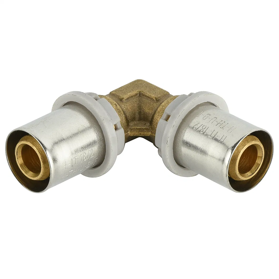 Brass Elbow Tee Coupling Brass Fitting for Pex-Al-Pex Pipe