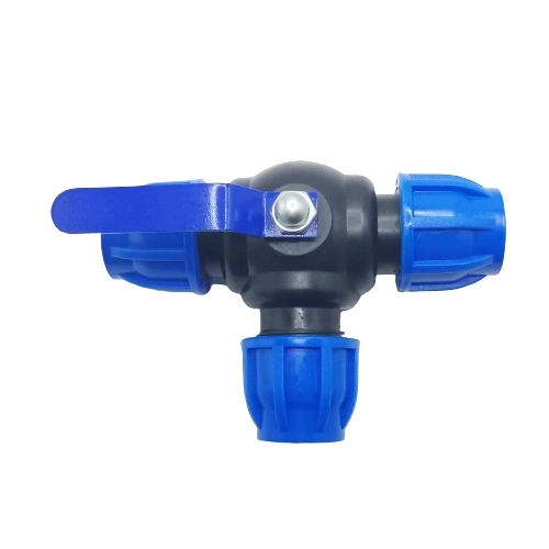 Agricultural Irrigation Compression Accessories - Iron Handle Three-Way Valve