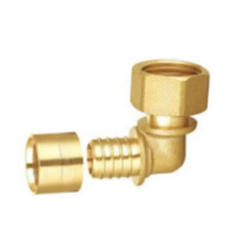 Straight Reducing Copper Press Fitting Male Thread Hexagonal Sliding Fitting