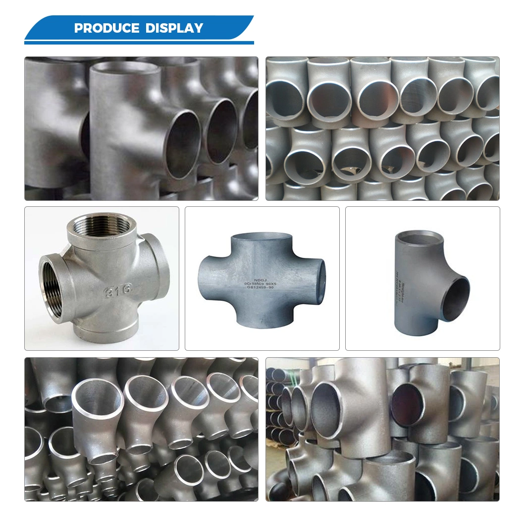 Press Fit Fittings Tee Fitting Hot/Cold Water Dairy Pipe Fittings Joint Stainless Steel 304 Pipe Fitting Tee