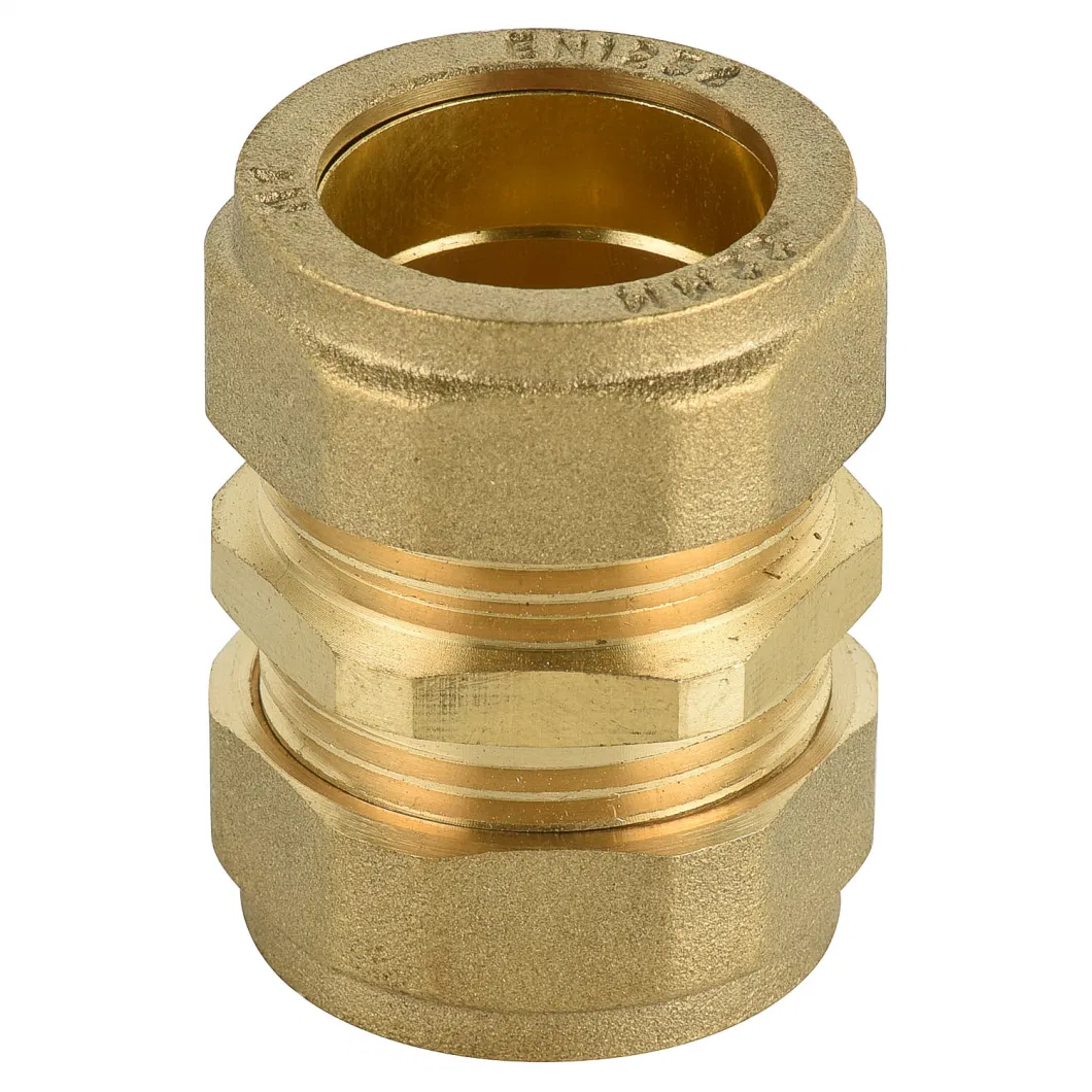 Brass Compression Fitting of Female Tee