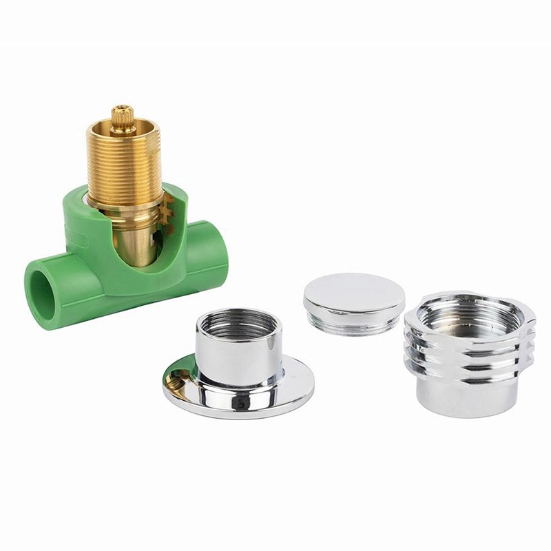Hot Selling Good Price Sourcing New New Type Low Price Guaranteed Quality Cock Double Union Ball PPR Stop Valve Borealis/Hyosung Grey/Green/White