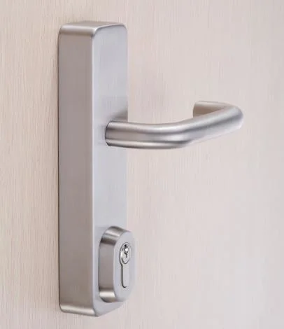 Outside Handle Door Trim Lock for Panic Exit Device Press Bar