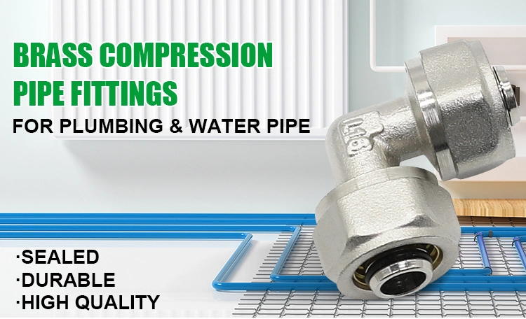 Irrigation Fittings All Brass Fitting Water Copper DN 18 Stainless Steel Ferrule Compression