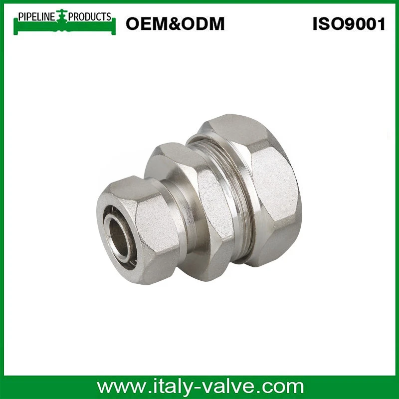 Reducing Straight Hexagon Brass Compression Fitting for Pex Al Pex Fitting