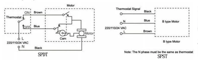 Forged Brass 3 Way Valve Side Outlet with Electric Actuator Motorized Ball Valve