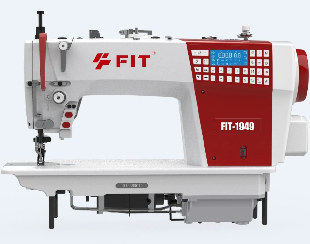 Press Button Panel Multi-Axes Moving Lockstitch Machine Fit-1949