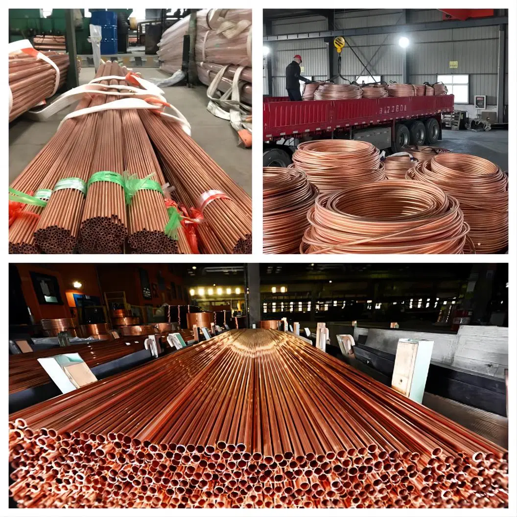 C10100 C10200 C11000 99.9% Pure Copper Tube / Copper Pipe Price