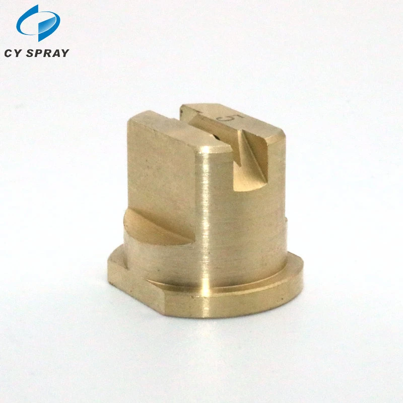 Small Size Portable Brass Flat Fan Nozzle Tip