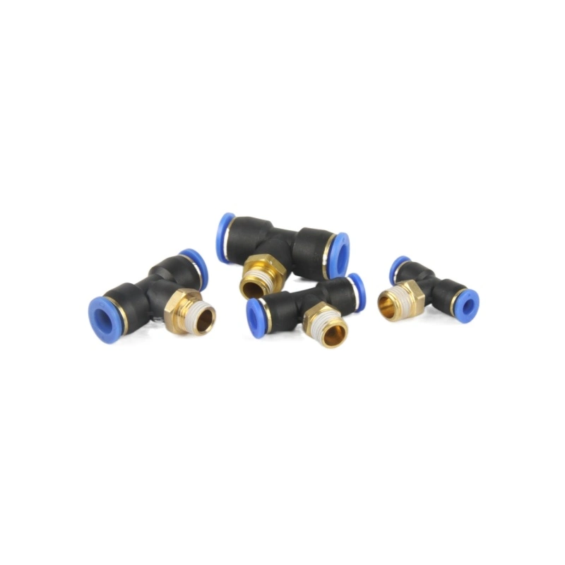 Pneumatic Fittings Push-in Fittings (Inch Tube with NPT Threads)