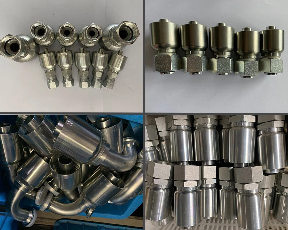 Parker 1js43 Stainless Steel SAE Orfs Compression Fittings