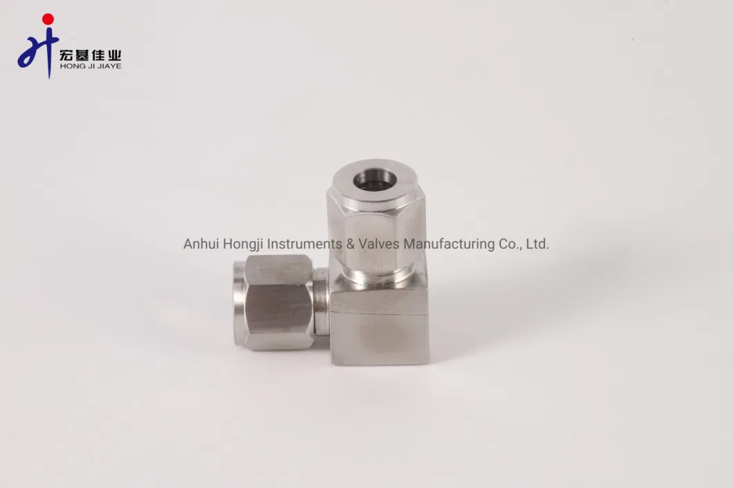 Forging and CNC Hydraulic Adapter Dual Ferrules Type Compression Fitting Elbows