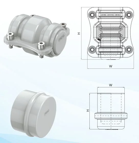 End Caps for Aluminium Alloy Pipe Fittings