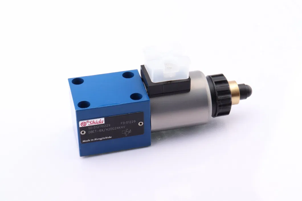 External Control Electronics with Type Dbet Proportional Valve Dbet-6X Hydraulic Valves Proportional Relief Valve