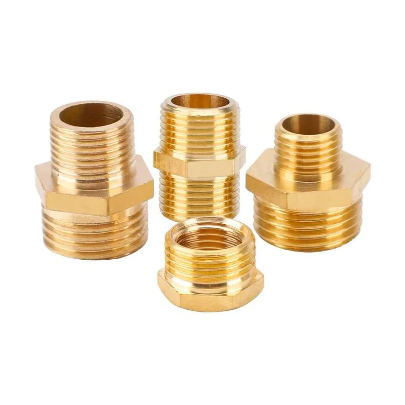 Chinese G 5/8 Male Thread X Male NPT 3/8&quot; Brass Pipe Fittings and Pex Fitting Adapter Supplier