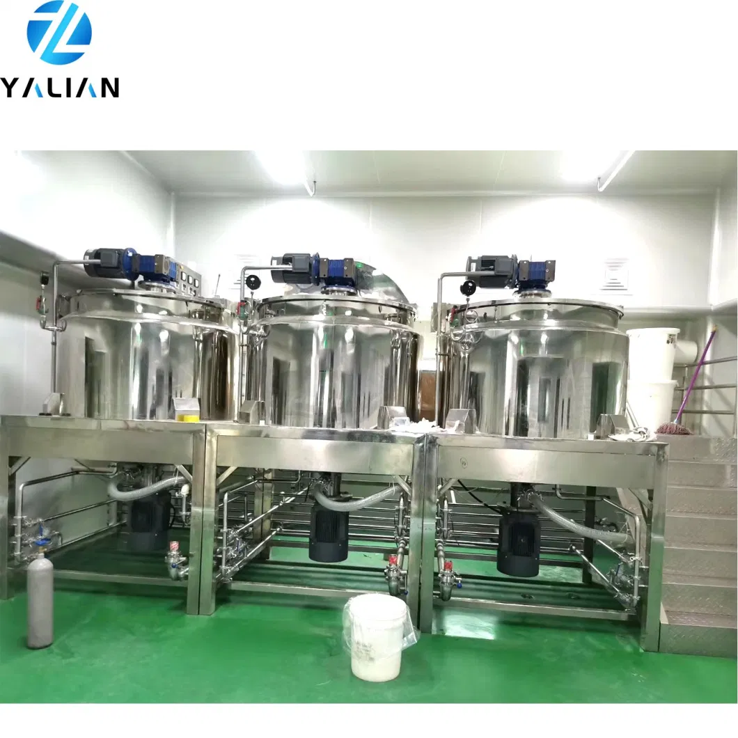 New Pneumatic Detergent Liquid High Shear Emulsifier Liquid Cosmetic Homogenizer Emulsifier Mixer