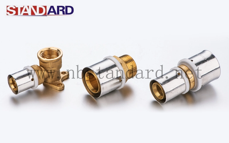 Brass Press Pex Fittings Without Plated
