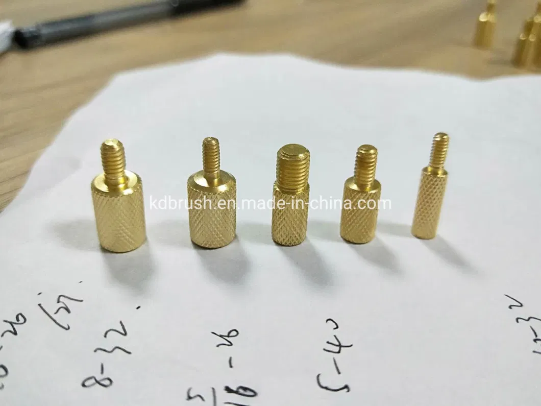 Brass Adapter Tips for Cleaning Rods