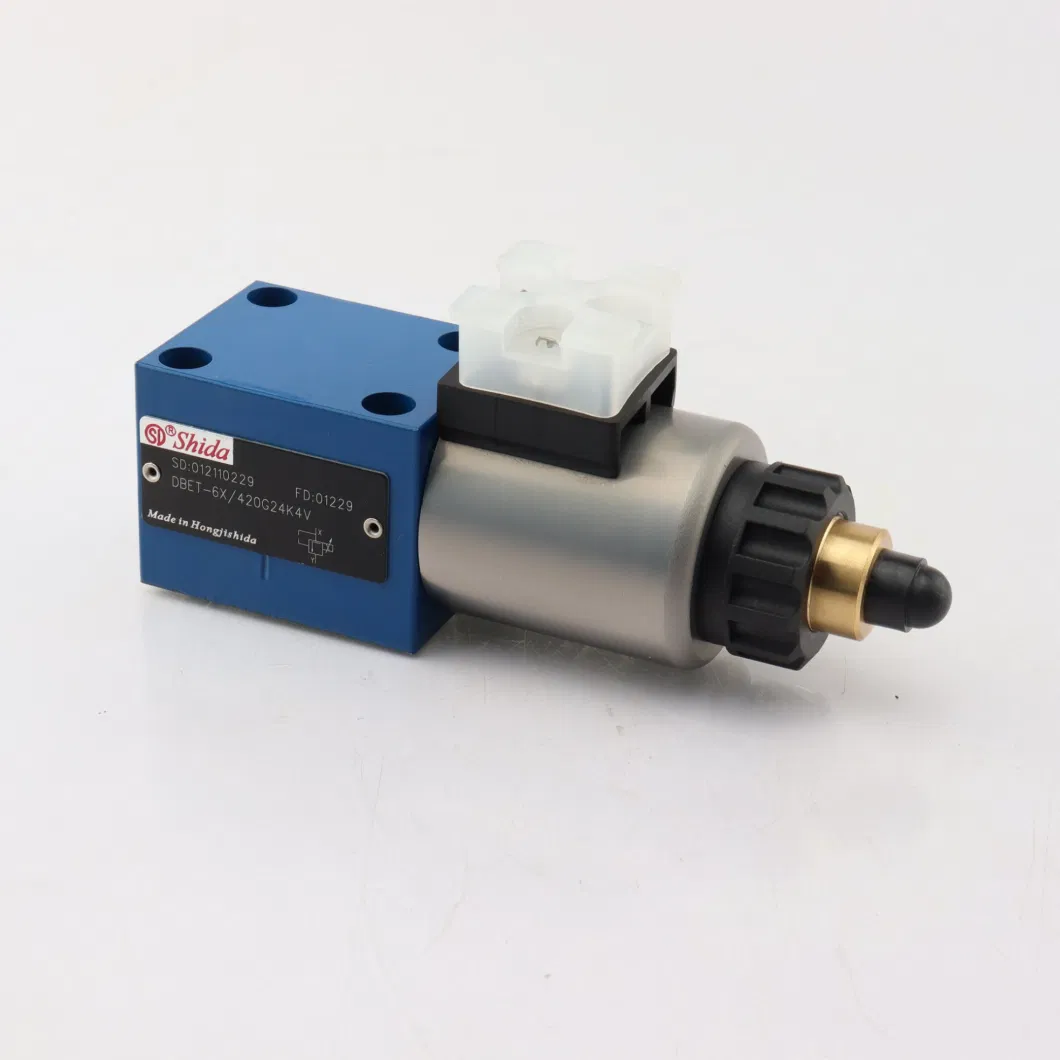 External Control Electronics with Type Dbet Proportional Valve Dbet-6X Hydraulic Valves Proportional Relief Valve