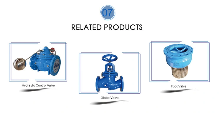 Hydraulic Valve Pressure Reducing Valve Water Control with Ductile Iron Body and Stainless Steel Accessory