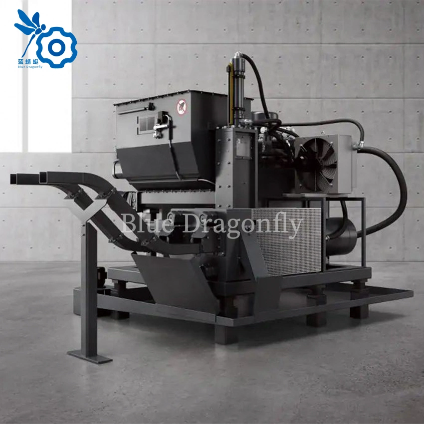 Hydraulic High Density Copper Scrap Briquetting Machine Metal Powder Cake Press