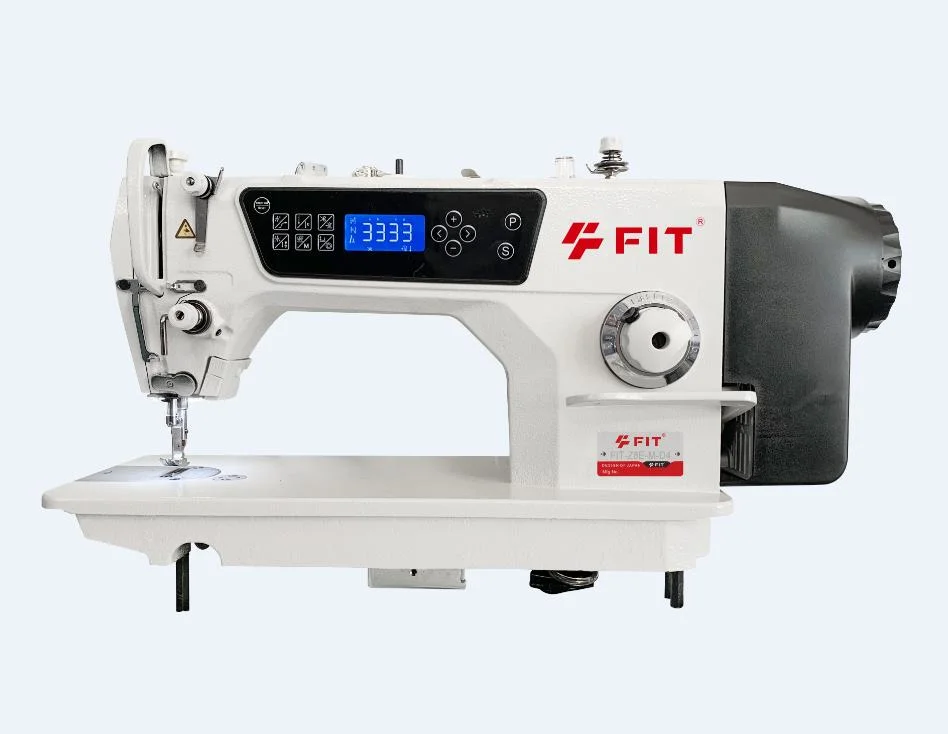 Automatic Economic Computerized Lockstitch Industrial Sewing Machine Press Display for MID-Heavy Material