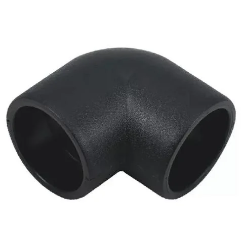 ISO Wholesale Elbow Fitting HDPE Pipe Socket Joint Elbow 90 Degree