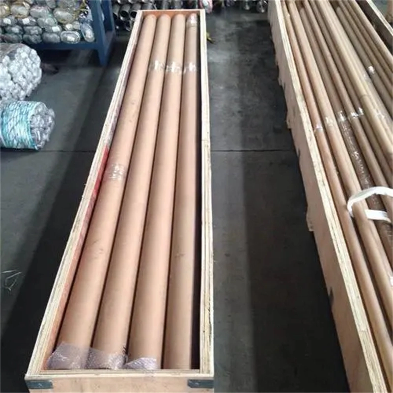Threaded Air Condition Pancake Foil Copper Tube C63020 Brass Pipe