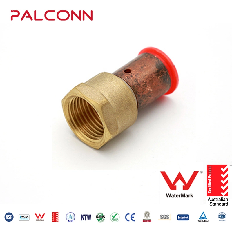 Pex Pipe Fittings Copper Crimp Pex-B Tee with High Quality From Palconn