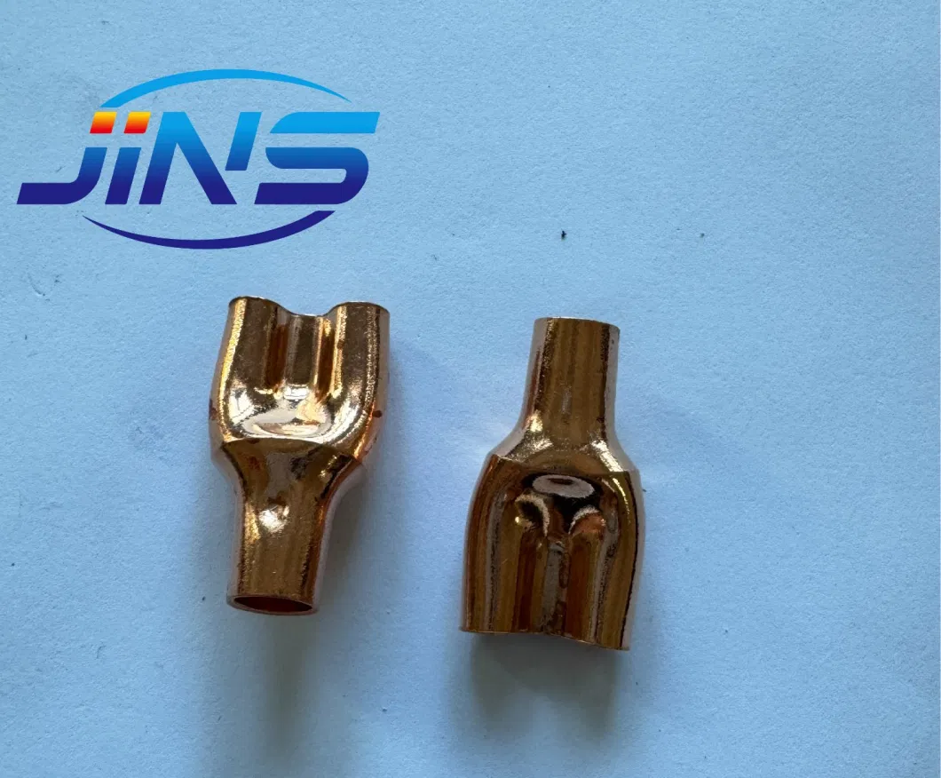 Tee Connection U Bend Refrigeration Copper Elbow Press Connector Fitting Plumbing Copper Fitting