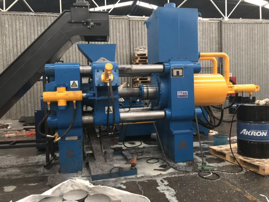 315 Tons Briquette Machine Hydraulic Scrap Metal/Copper/Aluminum/Iron/Steel Chips Briquetting Press