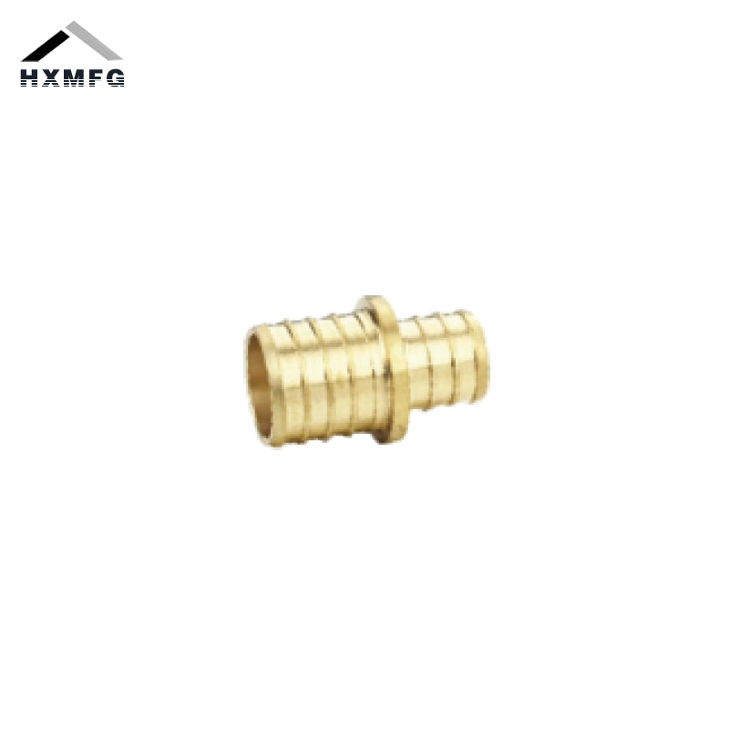 Brass America Type Adaptor Straight Coupling Pex Fitting