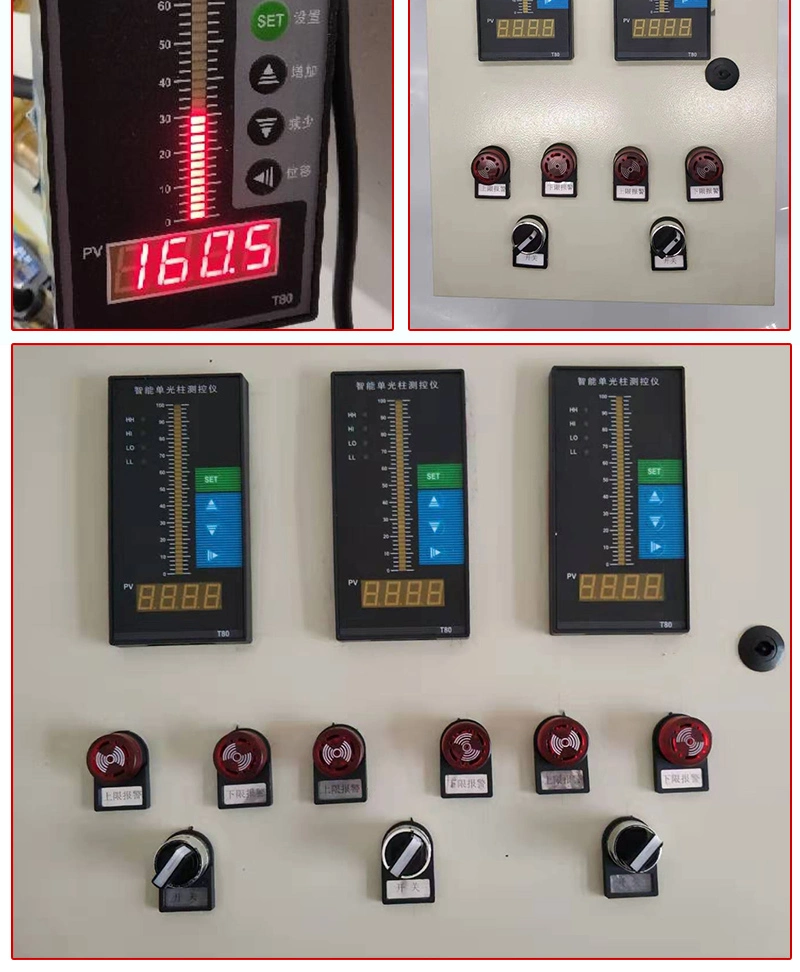 Intelligent Digital Display Instrument 4-20mA/ RS485/Relay Signal Output Solenoid Valve/Water Pump/Temperature/Pressure/Levelmeasurement Display Control Alarm