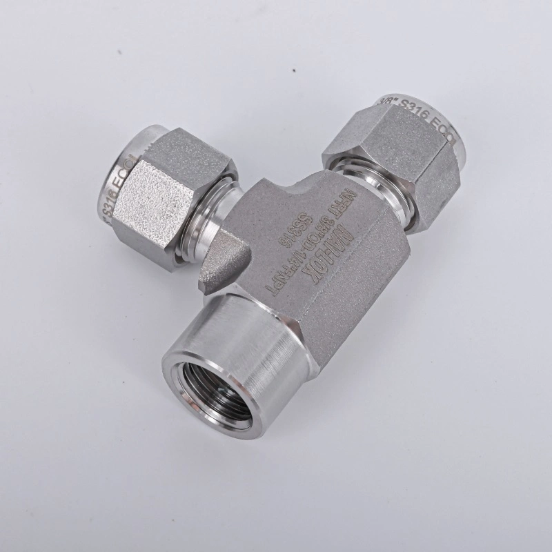 Instrumentation Stainless Steel 316 Compression Air Cap 6000 Psi Plug Tube Fitting