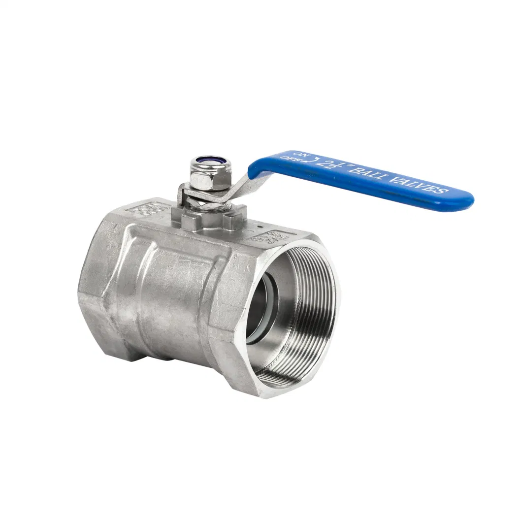 1/2&quot;-4&quot; 201/304/316 Stainless Steel Type Switch Valve Internal Thread Straight Through Pipe Ball Valve