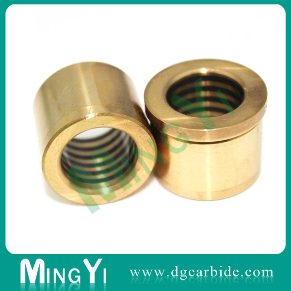 New Product High Precision Brass Oil Groove Guide Bushing