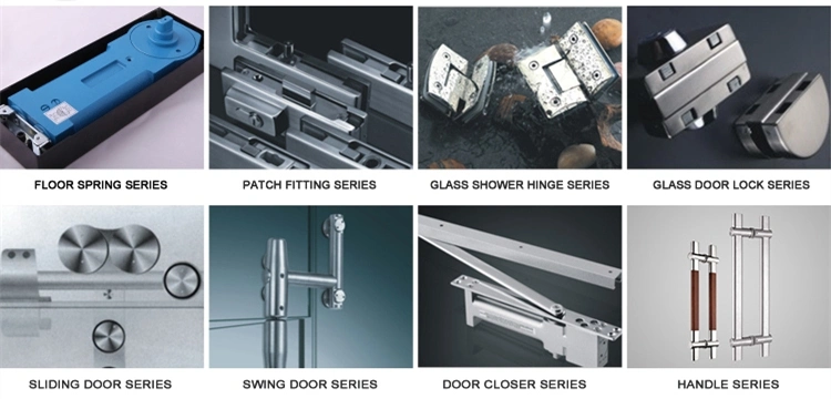 Best Selling Sliding Glass Door Accessory Commercial Use High Safety Stainless Steel Lock Patch Fitting