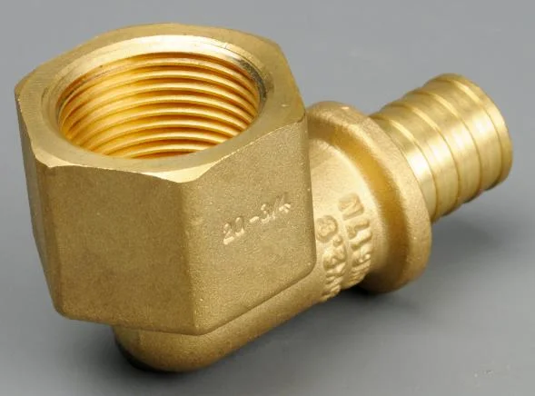 Pipe Manufacturer Pex Axial Sliding Fittings Brass Adapter for Water Supply
