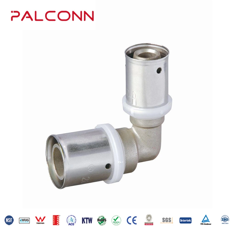 1216mm Brass Press Fitting for As4176 PE Al PE Pipe Gas