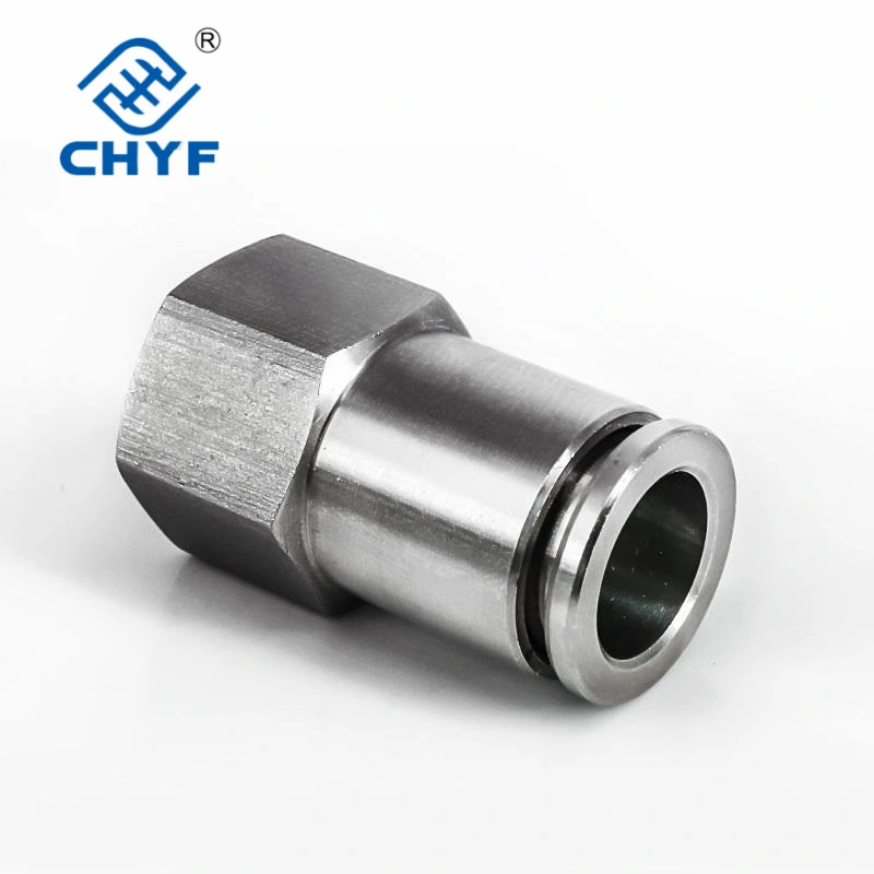 Male Run Tee Brass Nicked Fitting, Pneumatic Metal Push in Fitting, Brass Compression Fittings