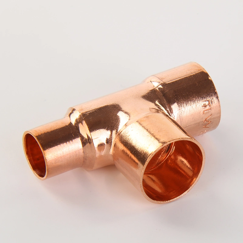 Copper Tee Reducing Air Conditioner Part HAVC Part