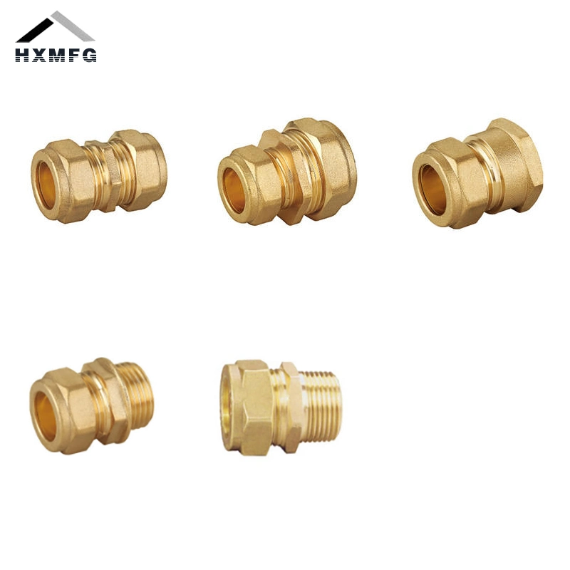 Plumbing Part Wras Approved Brass Straight Compression Fitting