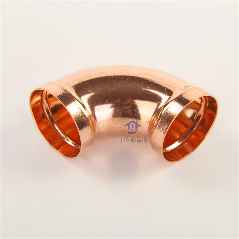 Well-Made Copper V-Press 90 Degree Elbow Coupling for Plumbing Equipments