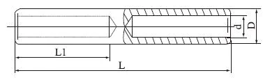 Electric Cable Pipe Fittings Crimp Sleeve Tinned Oval Copper Connector