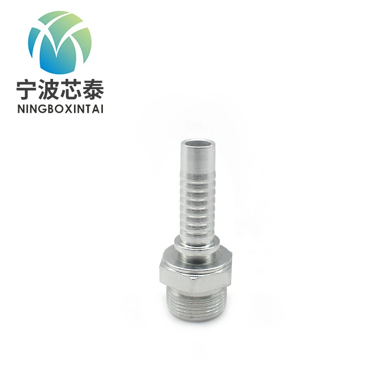 Efficient and Durable Hydraulic Press Fittings Male Straight Hydraulic Bsp Hose Fittings