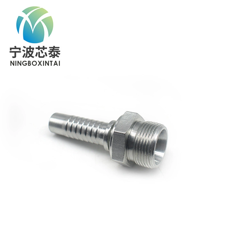 Efficient and Durable Hydraulic Press Fittings Male Straight Hydraulic Bsp Hose Fittings