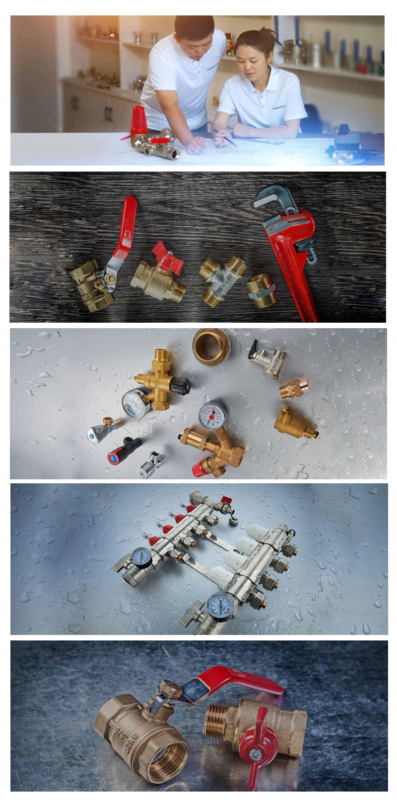 Efield Compression Press Fittings Pex Al Pex, Brass Straight Adapter Fitting, Copper Brass Fitting