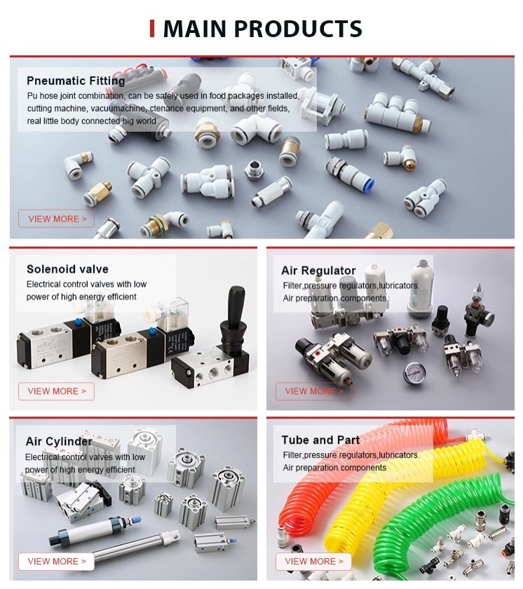 Bmhlh Hot Sales Coaxial Compression F Connectors Male Thread Metal Pneumatic Fitting