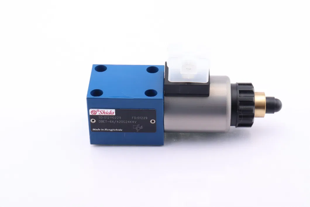 External Control Electronics with Type Dbet Proportional Valve Dbet-6X Hydraulic Valves Proportional Relief Valve